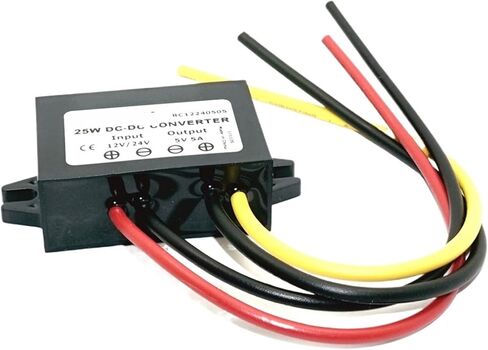 1pcs 12V 24V to 5V 3A 5A 10A Step Down Converter Regulator 50W 24 12 Volt to 5 Volt LED Power Supply(12V-24V to 5V 5A) in Saudi Arabia