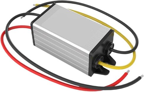 1pc 12V24V36V48V60V72V to 5V Step-Down Module Automotive Regulator DC-DC Power Converter(60V72V(10-90V),Silver_5V 1A) in Saudi Arabia
