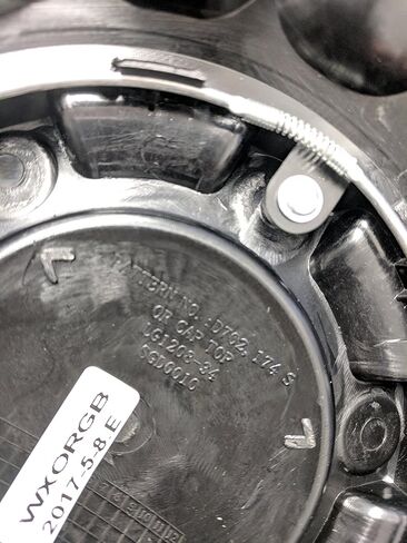 Ballistic Gloss Black Wheel Rim Center Cap LG1208-34 in Saudi Arabia