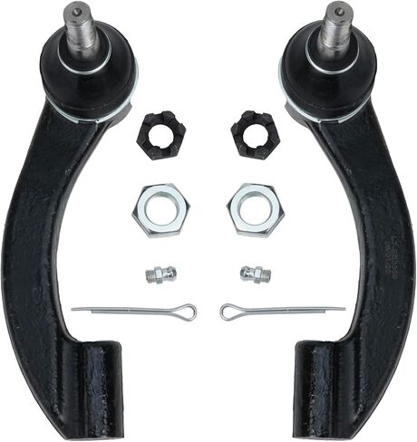 Detroit Axle - Front Tie Rods Kit for 96-06 Chrysler Sebring 95-00 Cirrus 95-06 Dodge Stratus Plymouth Breeze, 4 Inner Outer Tie Rod Ends 2 Rack Pinion Boots 1995 1996 1997 1998 1999 2000 Replacement in Saudi Arabia