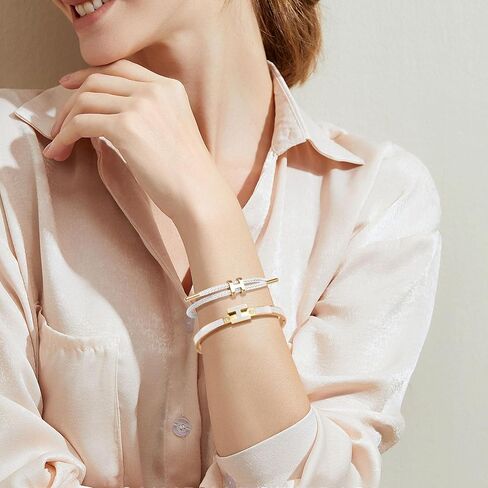 H أساور H للنساء ، H bangle و H Wire Rope Set ، أساور الذهب اللذيذة تم تعيينها على هدايا عيد الميلاد للأمهات للنساء in Kuwait