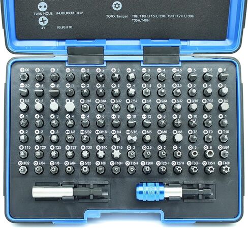 TMAX 33 pc Impact Ready Security Screwdriver Bit Set Kit with One Quick Release Chuck in Saudi Arabia