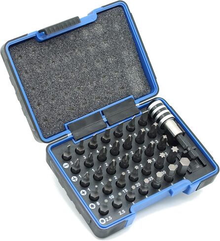 TMAX 33 pc Impact Ready Security Screwdriver Bit Set Kit with One Quick Release Chuck in Saudi Arabia