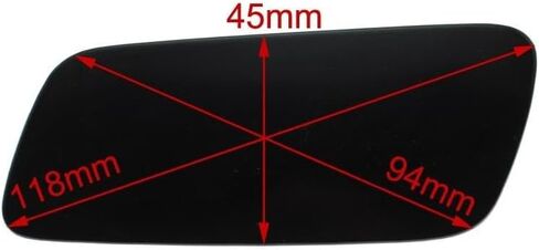 لـ S90 V90 Cross Country 2017 2018 2019 CAR MOTHENT LIDER GASHER COVER COOVE COOP 39839842 398398305 39839830 (Black-Left) in Saudi Arabia