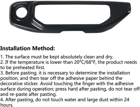Carbon Fiber Center Control Air Conditioning Switch Panel Cover Trim for Jeep for Wrangler 2018-2023 JL JLU & 2020-2023 Gladiator JT in Saudi Arabia