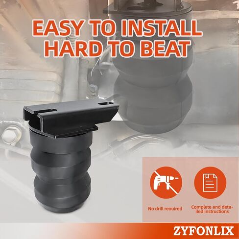 Rubber Cushion Suspension Kit Compatible with 2014-2023 Dodge Ram 2500 2WD 4WD Pickup Trucks Rubber Bushing Suspension Kit OEM DR2500D 8,600lbs in Saudi Arabia