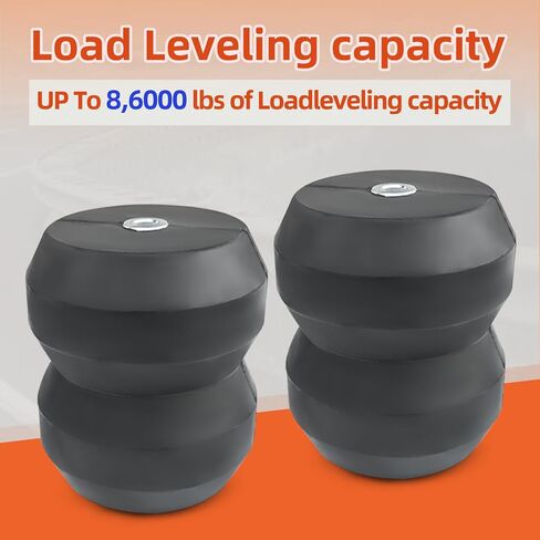 Rubber Cushion Suspension Kit Compatible with 2014-2023 Dodge Ram 2500 2WD 4WD Pickup Trucks Rubber Bushing Suspension Kit OEM DR2500D 8,600lbs in Saudi Arabia
