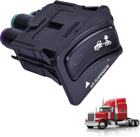 G90-6022-009BN Air Suspension Dump Valve/Rocker Switch Compatible with Peterbilt Replace G906022009BN in Saudi Arabia