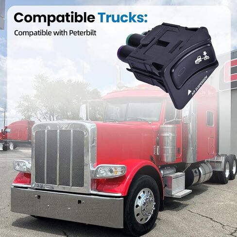 G90-6022-009BN Air Suspension Dump Valve/Rocker Switch Compatible with Peterbilt Replace G906022009BN in Saudi Arabia