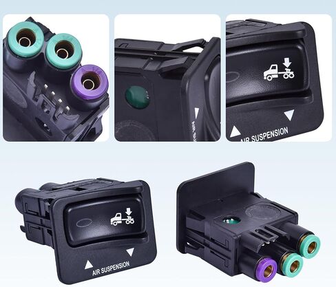 G90-6022-009BN Air Suspension Dump Valve/Rocker Switch Compatible with Peterbilt Replace G906022009BN in Saudi Arabia