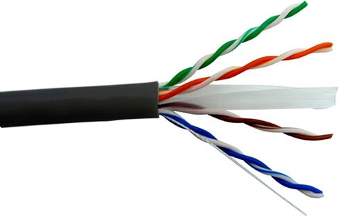 Triplett 1000' Blue CAT6A UTP 23AWG Cable with Riser Rated Jacket, CMR Rated (CAT6AU-1000BL) in Kuwait