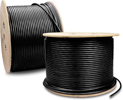 Triplett 1000' Blue CAT6A UTP 23AWG Cable with Riser Rated Jacket, CMR Rated (CAT6AU-1000BL) in Kuwait