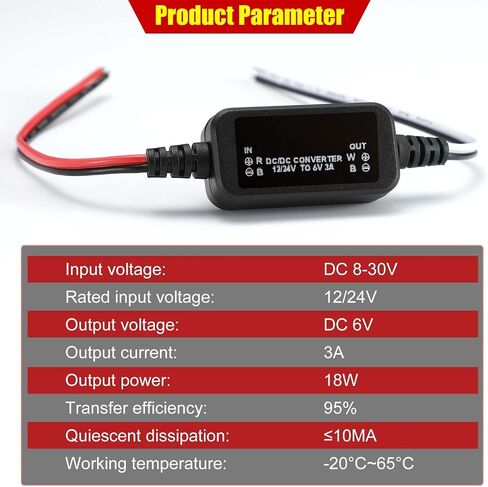 DC 12/24V to 9V Voltage Converter DC 11-30V to 9V 2.5A/3A 27W Voltage Transformer Step-Down Converter Buck Converter Module Power Supply Adapter for Robots, Motor, Automotive, LED Lighting & More in Kuwait