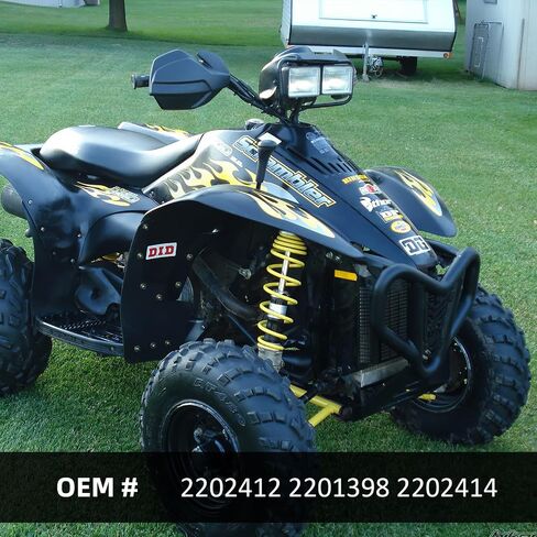 منصات الفرامل Javik الملبدة الأمامية الخلفية المتوافقة مع Polaris Sportsman 800 700 600 500 450 400 Magnum Trail Blazer Scrambler Trail Boss Xpedition 250 325 330 425 500 in Saudi Arabia