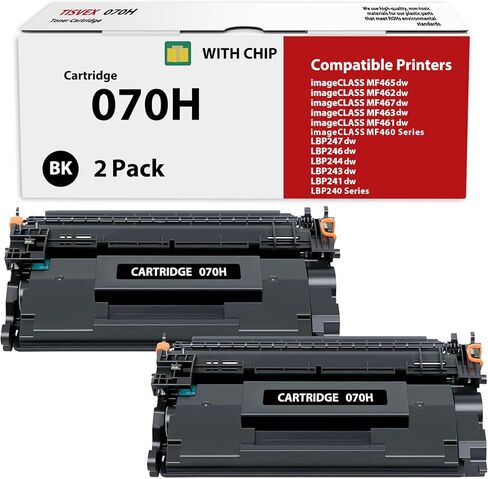 خرطوشة حبر 070H متوافقة مع خرطوشة الحبر Canon 070H خرطوشة الحبر 070 CRG070 CRG070H لـ imageCLASS MF465dw MF462dw LBP246dw LBP247dw in Saudi Arabia
