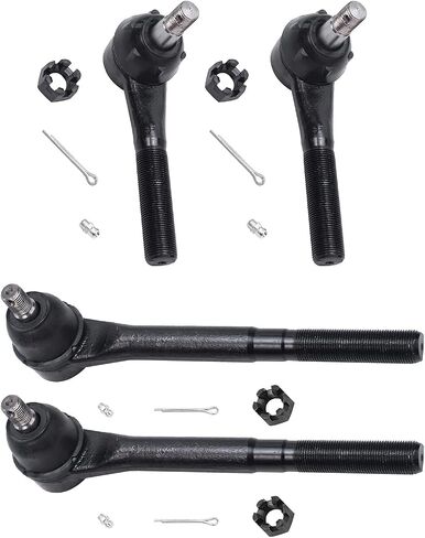 Detroit Axle - Front 14pc Suspension Kit for 2WD 1994-1999 Dodge Ram 2500 3500, 4 Ball Joints 2 Sway Bars 4 Tie Rods 1 Pitman Arm 1 Idler Arm 2 Adjusting Sleeves Replacement 1995 1996 1997 1998 in Saudi Arabia