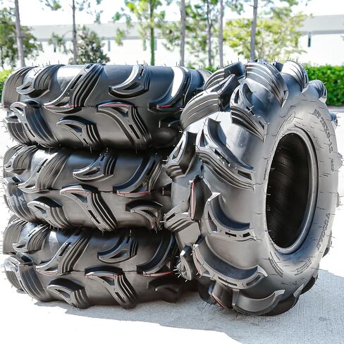 Forerunner Vulcan M/T ATV UTV الطين على الطرق الوعرة الإطارات 28x9.00-12 28x9-12 28x9x12 52f نطاق الحمل 6 Ply BSW الجدار الأسود in Kuwait