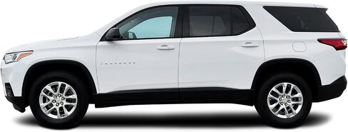 SlickMod Chrome Delete Blackout Vinyl Overlay for 20182022 Chevy Traverse Window Trim Gloss Black in Saudi Arabia