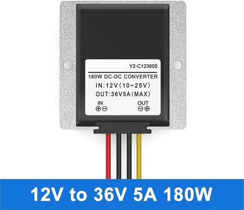 1pc 12V إلى 36V وحدة تعزيز الطاقة 9-32V إلى 36V محول الطاقة المحول DC-DC (الذهب) in Kuwait