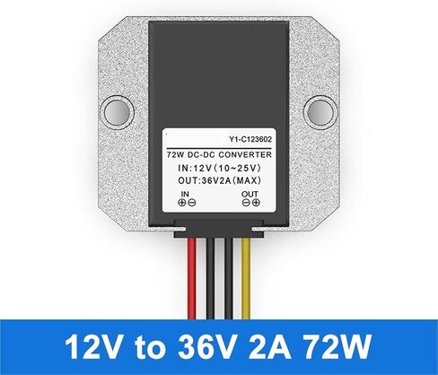 1pc 12V إلى 36V وحدة تعزيز الطاقة 9-32V إلى 36V محول الطاقة المحول DC-DC (الذهب) in Kuwait