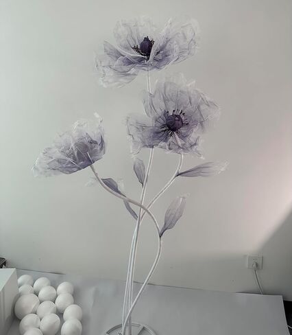 Giant Flower Decoration for Wedding Background, Party Decoration, Birthday Party, Photography Props, Shop Window Props, Banquet, Stage, Mall Display (Champagne) in Kuwait