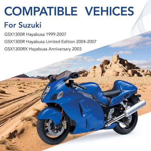 Left Engine Front Drive Sprocket Cover & Bolt Compatible with Suzuki GSX1300R Hayabusa 1999-2007 11361-24F10 in Saudi Arabia
