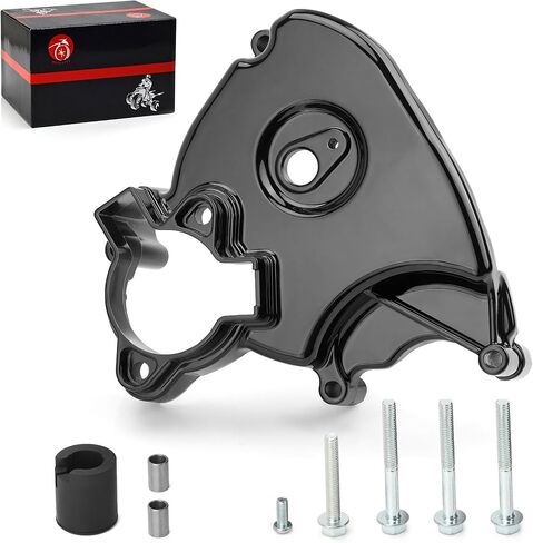 Left Engine Front Drive Sprocket Cover & Bolt Compatible with Suzuki GSX1300R Hayabusa 1999-2007 11361-24F10 in Saudi Arabia