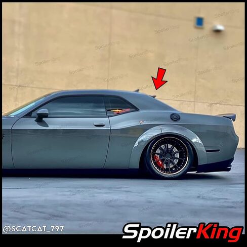 SpoilerKing Roof Spoiler XL Special Edition (380SP) Compatible with Dodge Challenger 2008-2023 in Saudi Arabia