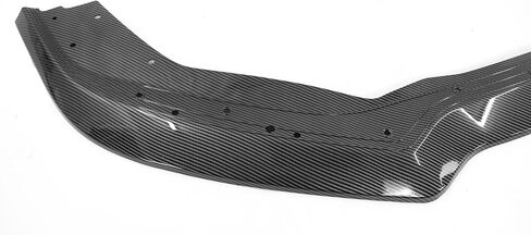 IKON MOTORSPORTS, Front Bumper Lip Compatible with 2021-2023 Ford Mustang Mach 1 Coupe, Matte Black PP Polypropylene Handling Package Style Front Lip Spoiler Splitter in Saudi Arabia
