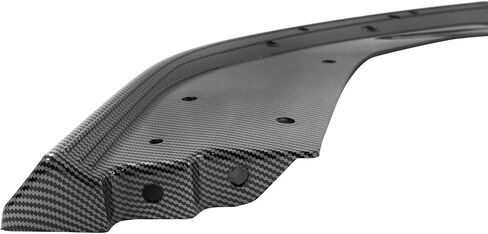 IKON MOTORSPORTS, Front Bumper Lip Compatible with 2021-2023 Ford Mustang Mach 1 Coupe, Matte Black PP Polypropylene Handling Package Style Front Lip Spoiler Splitter in Saudi Arabia
