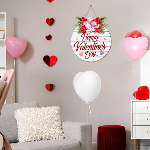 Breast Cancer Awareness Sign Decoration Pink Ribbon Hanging Wooden Plaque Breast Cancer Awareness Wreaths for Office Front Porch Door Indoor Outdoor Walls Party Decor in Kuwait