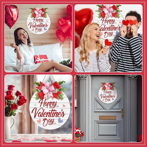 Breast Cancer Awareness Sign Decoration Pink Ribbon Hanging Wooden Plaque Breast Cancer Awareness Wreaths for Office Front Porch Door Indoor Outdoor Walls Party Decor in Kuwait