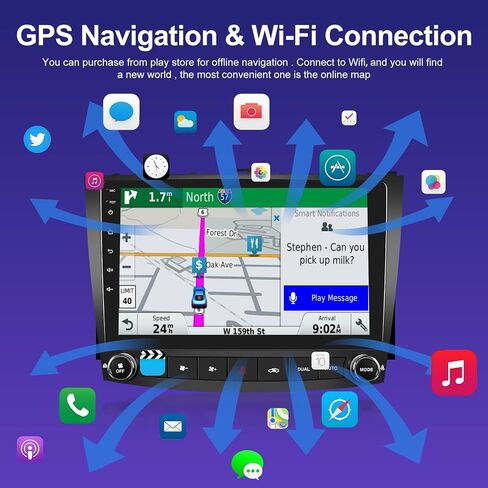 [8-Core 4+64G] for Lexus IS250 IS300 IS350 IS220 2006-2012 Android Radio, 10.1 inch IPS Touchscreen Upgrade Stereo - Wireless Carplay & Android Auto, WiFi, DSP, GPS, 59UI, Customize Homepage + Canbus in Saudi Arabia