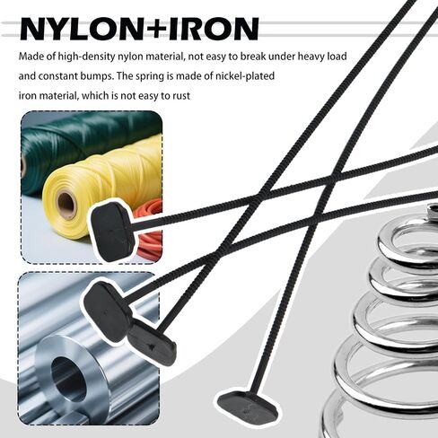 3set Radiator Fan zip incies مع اللقطات ، الينابيع ، وسادات الاهتزاز ، 60pcs مجموعة تثبيت المروحة الكهربائية لربط مراوح الإرسال ، وملحقات Zip Zip Zip Universal. in Saudi Arabia