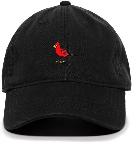 Cardinal Embroidered Baseball Cap Cotton Adjustable Dad Hat in Saudi Arabia
