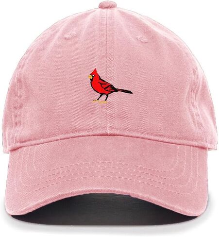 Cardinal Embroidered Baseball Cap Cotton Adjustable Dad Hat in Saudi Arabia