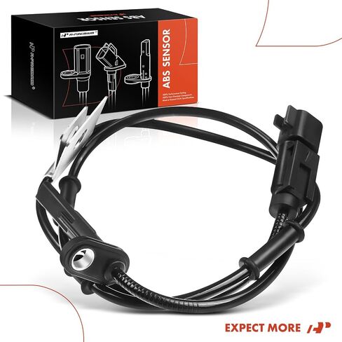 A-Premium ABS Wheel Speed Sensor Compatible with Hyundai Models - Elantra 2010-2011 - Front Driver and Passenger Side, 2-PC Set, Replace# 59830-3X500, 59810-3X500 in Saudi Arabia