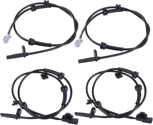 مستشعر سرعة عجلة ABS مناسب لعام 2014-2018 لأجهزة Nissan Altima 2016-2020 لأجهزة Nissan Maxima الخلفية الخلفية اليسرى اليسرى اليسرى اليسرى اليمنى 4pcs ABS in Saudi Arabia
