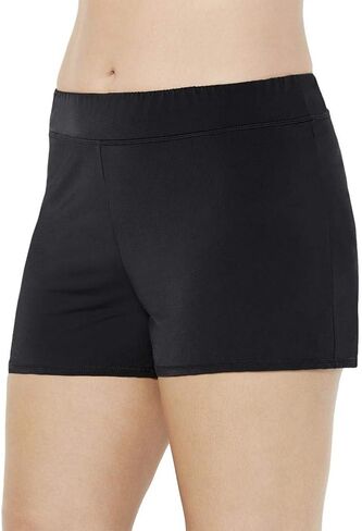 Swimsuits For All Women's Chlorine Resistant Banded Swim Short (Plus in Saudi Arabia