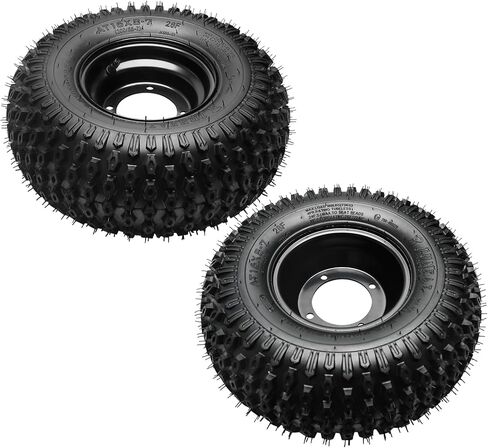 2pcs 16x8.00-7 16x8-7 إطارات عجلة الحافة بلا أنبودية لـ ATV Go kart Quad Taotao Buggy in Kuwait