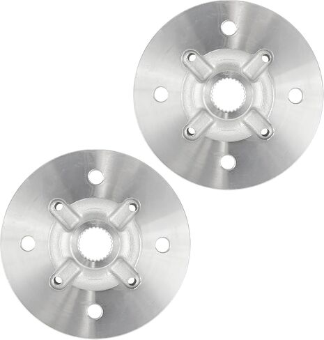 Caltric 2 Front Wheel Axle Hub Caltric Stators Compatible with Yamaha RHINO 660 YXR660F 2004 2005 2006 2007 in Saudi Arabia