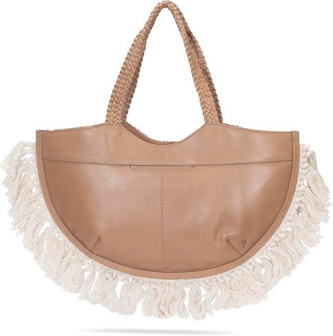Frye Ella Tassel Tote, Beige in Saudi Arabia