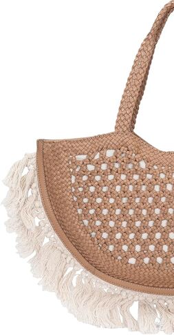 Frye Ella Tassel Tote, Beige in Saudi Arabia