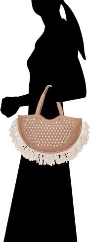 Frye Ella Tassel Tote, Beige in Saudi Arabia