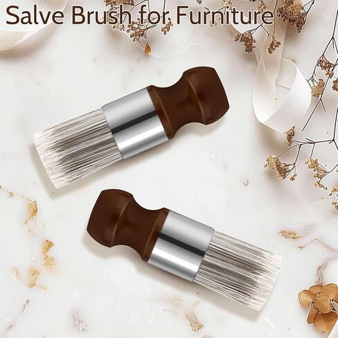 فرشاة Salve للأثاث ، فرشاة الأثاث الخشبية مع مقبض مريح Salve Waxnylon و Polyester بالفرشاة ، فرشاة Salve للأثاث الجلدي (2 مساءً in Saudi Arabia