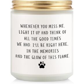 الهدايا التذكارية للكلاب لفقدان الكلب ، كلاب شمعة التعاطف التي تتفوق على الهدايا في ذكرى الكلب الحاضر لعائلات أصدقاء عاشق الحيوانات الأليفة ، 7oz lavender in Kuwait