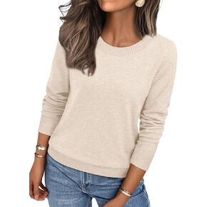 LILLUSORY Womens Lightweight Sweater Fall Fashion 2025 Pullover Soft Basic Knit Dressy Casual Tops Winter Outfits Clothes in Saudi Arabia