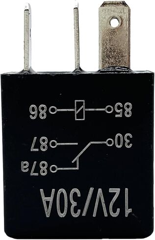 5 Pin 12V 30A Heavy Duty Automotive Relay for Car Motors, Multi-Purpose Standard Replacement Relays, Pack of 2 in Kuwait