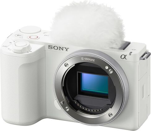 Sony Alpha ZVE10 II - حزمة كاميرا APS-C باللون الأبيض مع ملحقات متقدمة zve10 in Saudi Arabia