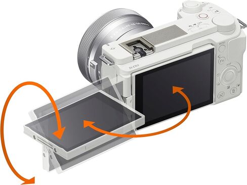 Sony Alpha ZVE10 II - حزمة كاميرا APS-C باللون الأبيض مع ملحقات متقدمة zve10 in Saudi Arabia